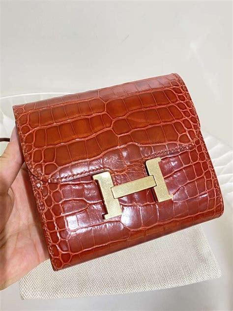 hermes constance 鱷魚皮|Hermes 康康包.